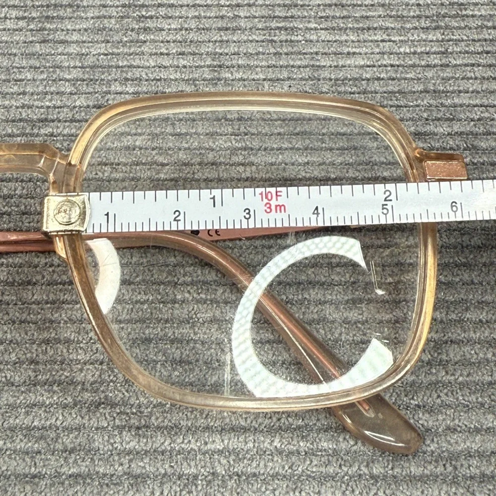 Zenni Optical Square Y2K Eyeglasses Frames‎ Rose Gold  Pink ZY2055 52-18-146